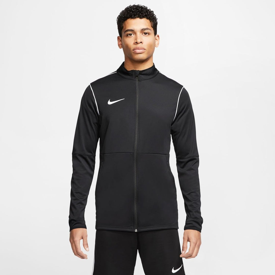 NIKE Men's M Nk Dry Park20 Trk Jkt K Sport Jacket (pack of 1) S Black/White/White, Small Black White