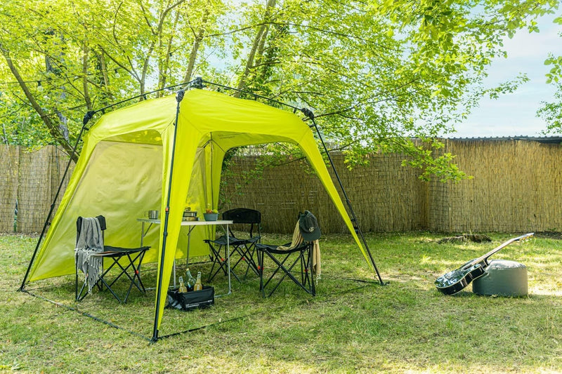 Lumaland Outdoor Pop Up Pavillon Gartenzelt Camping Partyzelt Zelt robust wasserdicht