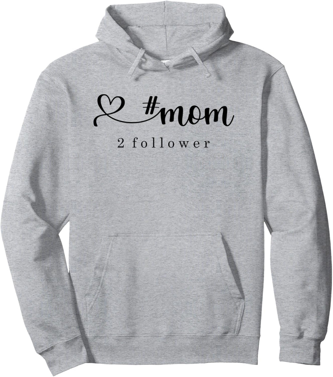 Zur Geburt Mutter Zwillinge Jungs Mädchen #Mom 2 followers Pullover Hoodie
