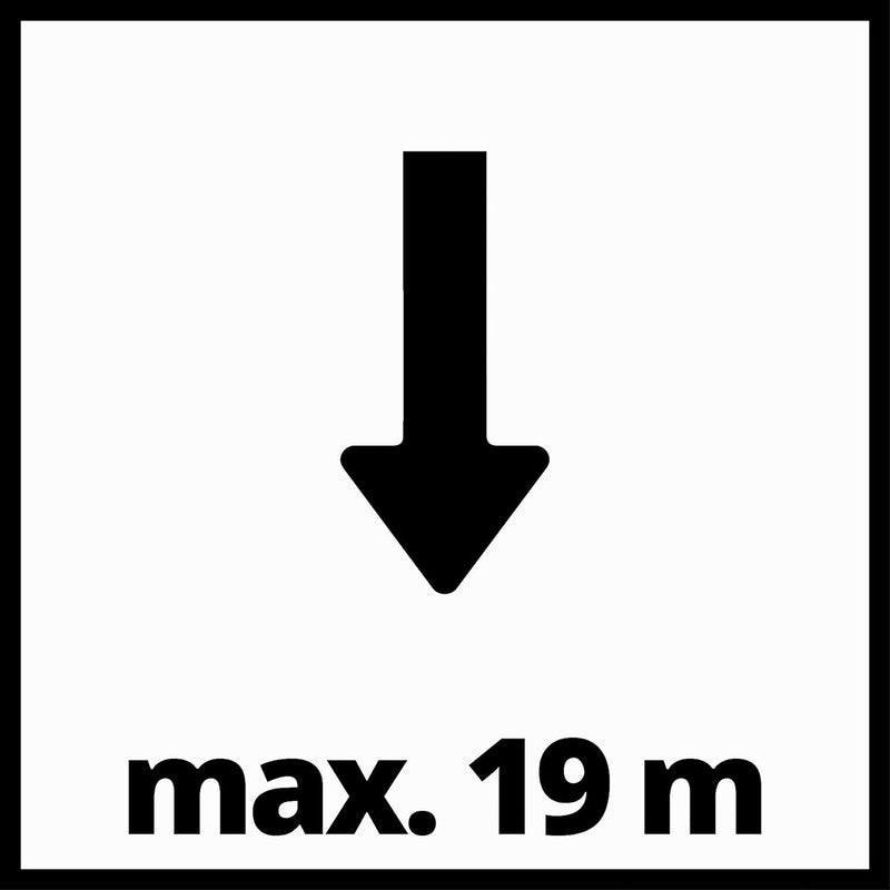 Einhell Tiefbrunnenpumpe GE-DW 1155 N-A (1.100 Watt, bis zu 6.000 L/h, max. Förderhöhe 55 m, Pumpend