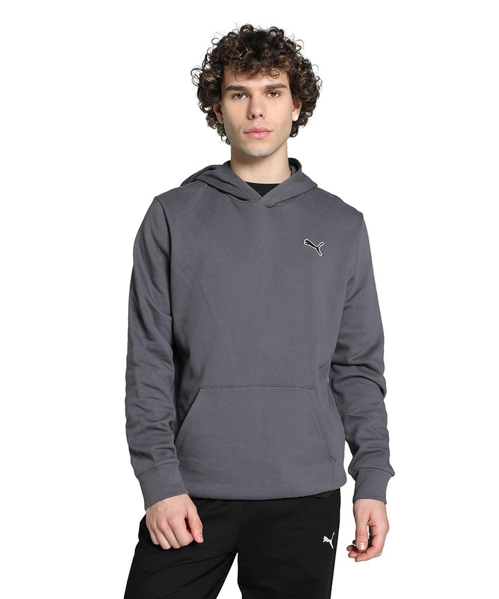 PUMA Herren Better Essentials Hoodie FL Sweat (1er Pack), Galaktisches Grau