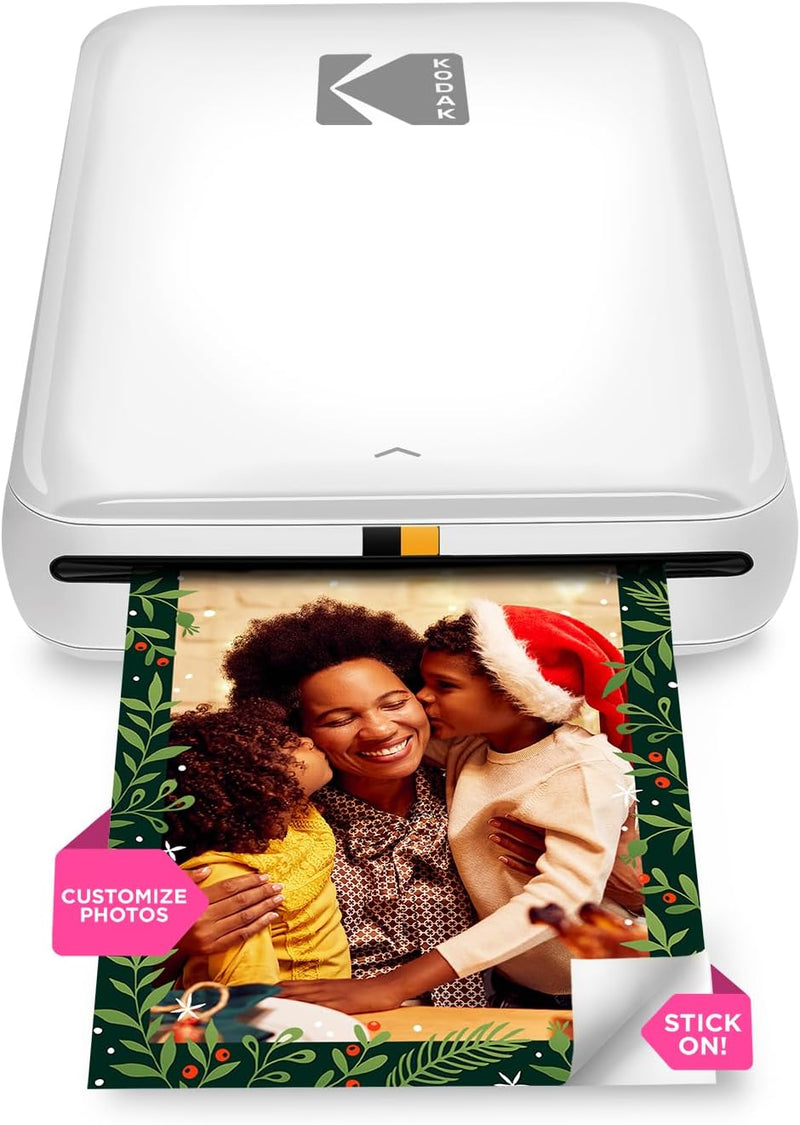 KODAK Step Drucker Drahtloser mobiler Fotodrucker mit Zink-Technologie druckt 2 × 3 Zoll grosse Foto