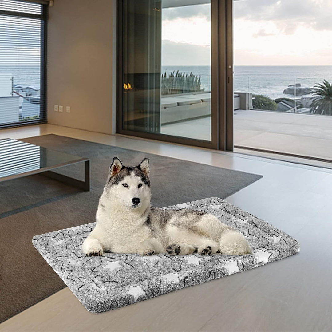 EMPSIGN Hundebett Grosse Hunde,Waschbar Hundekissen (kühl und warm), Hundematte aus hochdichtem Scha
