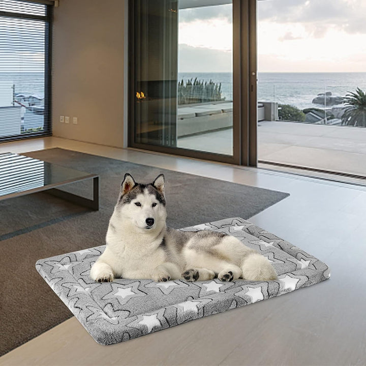 EMPSIGN Hundebett Grosse Hunde,Waschbar Hundekissen (kühl und warm), Hundematte aus hochdichtem Scha