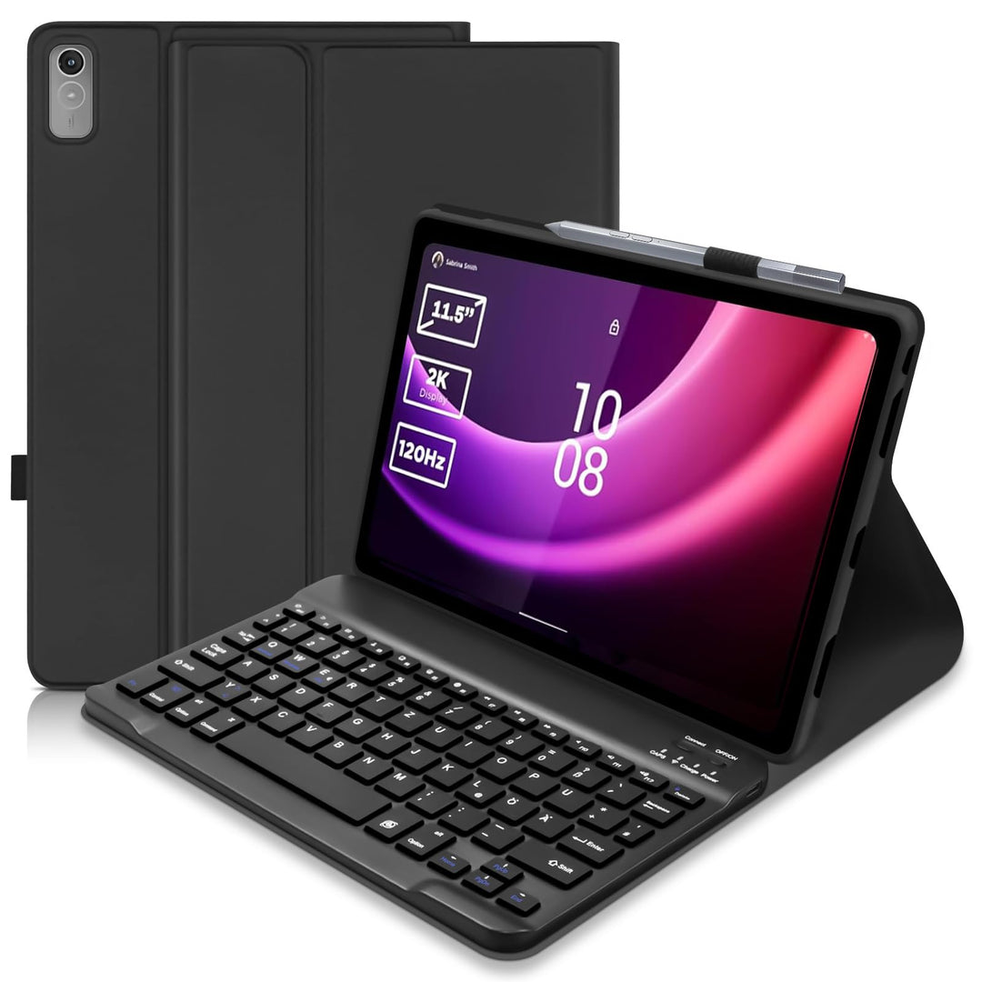 Hülle mit Tastatur für Lenovo Tab P11 (2nd Gen) 11,5 Zoll TB350FU/TB350XU - (Deutsches) Tastatur Hül