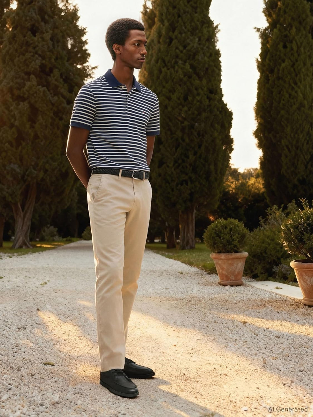Tommy Hilfiger Herren Hose Core Bleecker 1985 Pima Cotton Chino 28W / 30L Beige (Batique Khaki), 28W