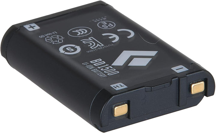BLACK DIAMOND BD 1500 Akku &amp; Ladegerät | Wiederaufladbarer Scheinwerfer-Akku Pack | USB-C-Ladestatio
