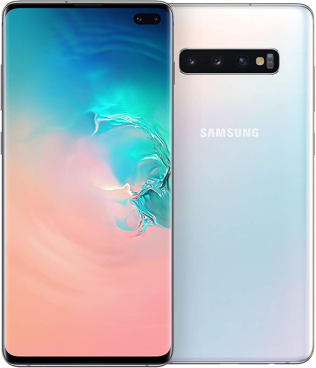 Samsung Galaxy S10+ Smartphone (16.3cm (6.4 Zoll) 128 GB interner Speicher, 8 GB RAM, prism Weiss) -