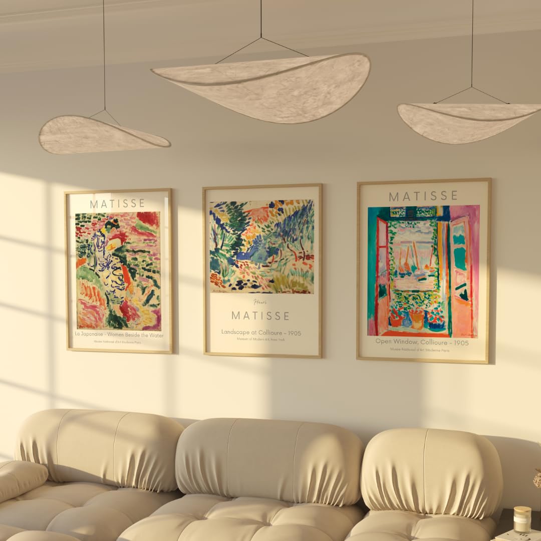 ZoeyAustin® 3 Doppelseitiges Kunstdruck Poster Set, Ohne Rahmen, DIN A3 (30cm x 42cm), Stilvolles Wa