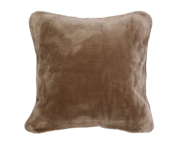 Gözze - Premium Cashmere-Feeling Kissenbezüge, 500 g/m², 50 x 50 cm - Taupe, Taupe