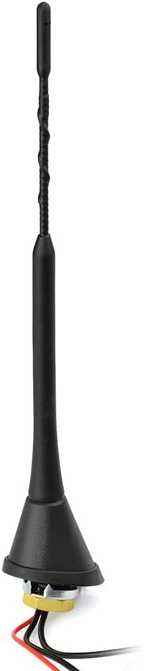 Eightwood DAB Antenne Autoantenne Splitter Verstärker SMB auf DIN-Anschluss Universal Dach DAB Anten
