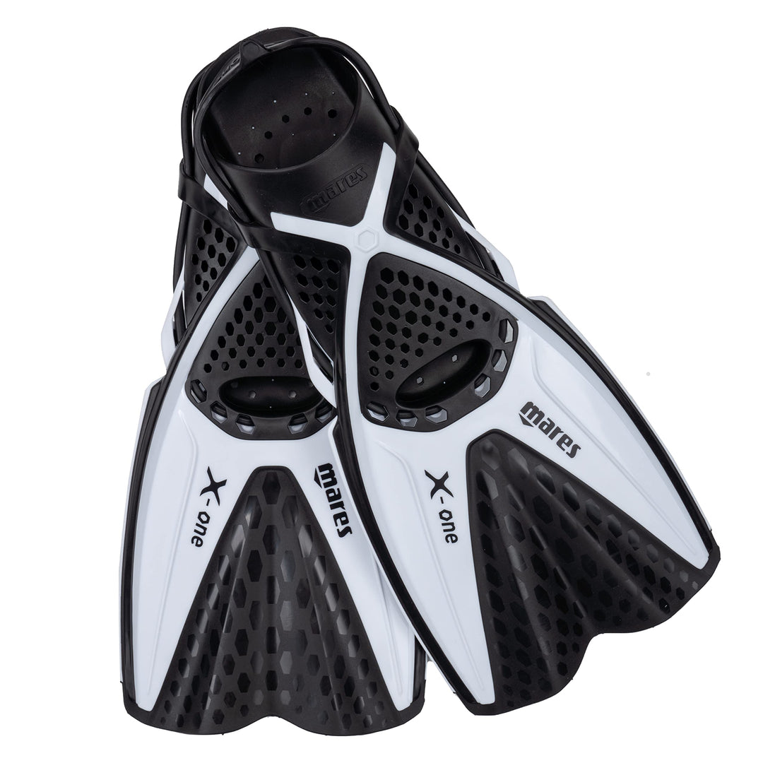 Flosse Mares Aquazone X-One, Schnorchelflosse Erwachsene – Unisex Weiss L-XL, Weiss L-XL