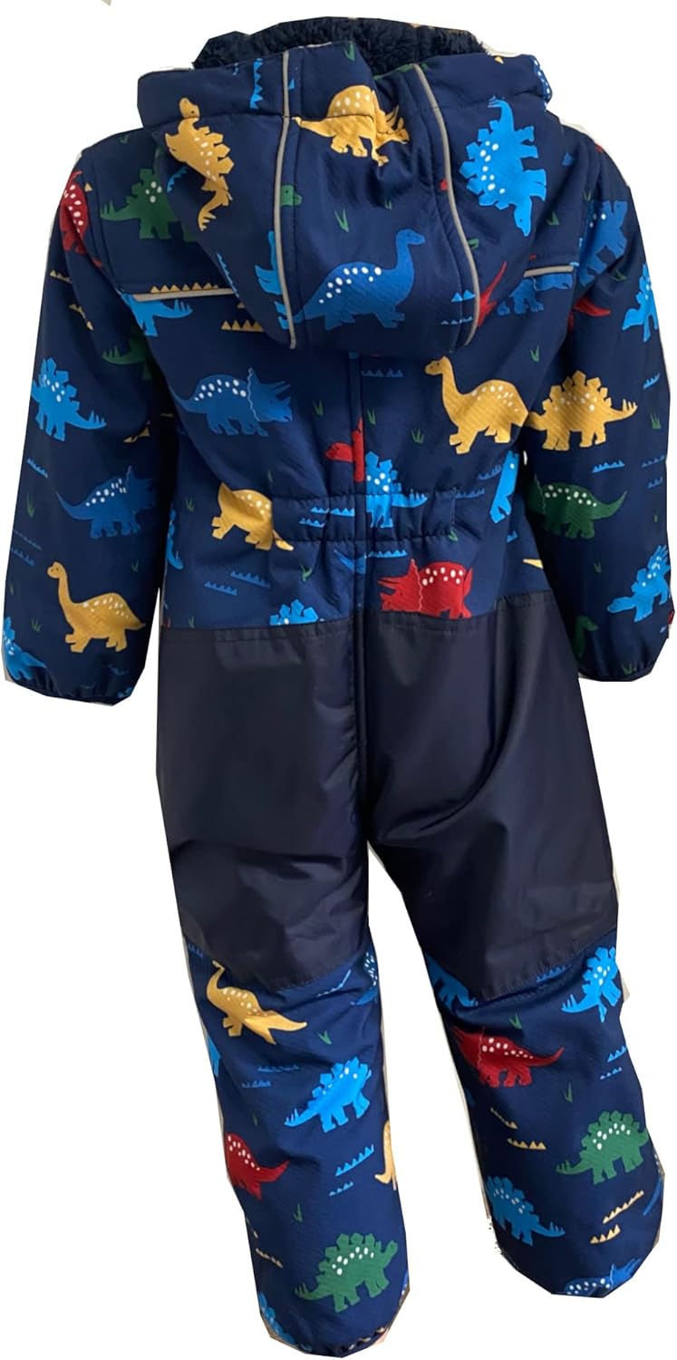 Outburst - Baby Kinder Jungen Softshell-Overall Schneeanzug gefüttert wasserdicht 10.000 mm Wassersä