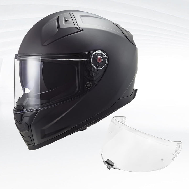 VCOROS Motorradhelm Visier,Motorrad Windschutz Helm Objektiv Visier,Helmvisier für FF811/VECTOR II/C