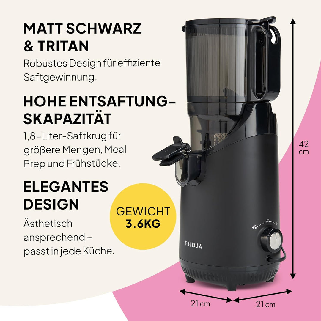 Leistungsstarke selbst fütterende ganze Fruchtmastaturen Slow Juicer, 135 mm Fütterungsschacht, 300