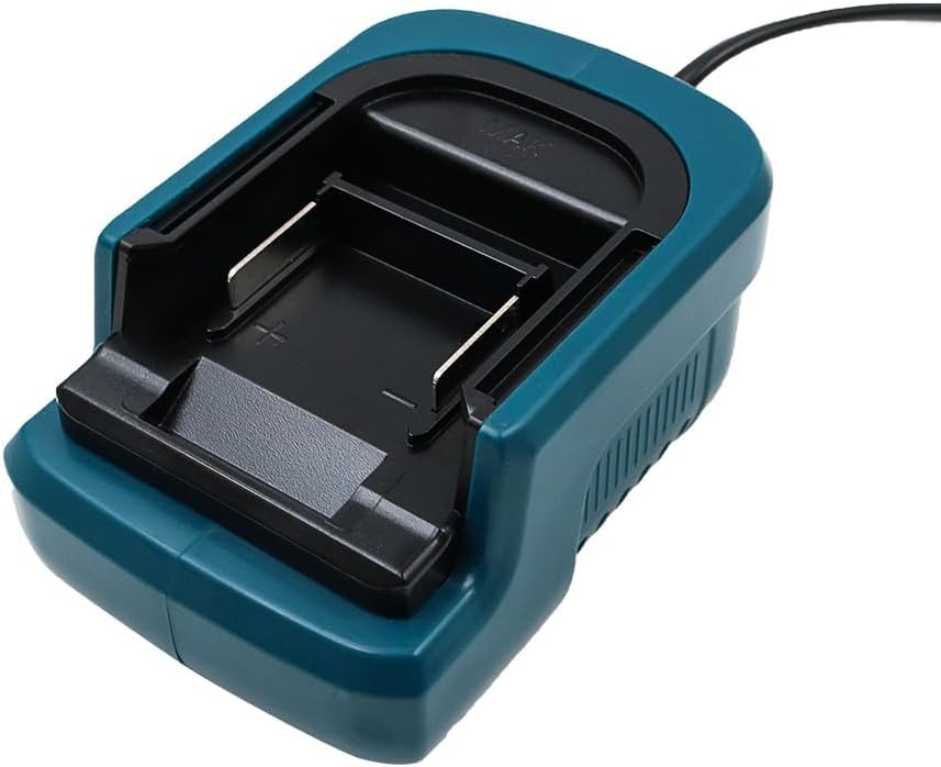Namvo Mini-Lithium-Akku-Ladegerät für Makita 18-V-Akku, kompatibel mit BL1850B, BL1860, BL1830, BL18