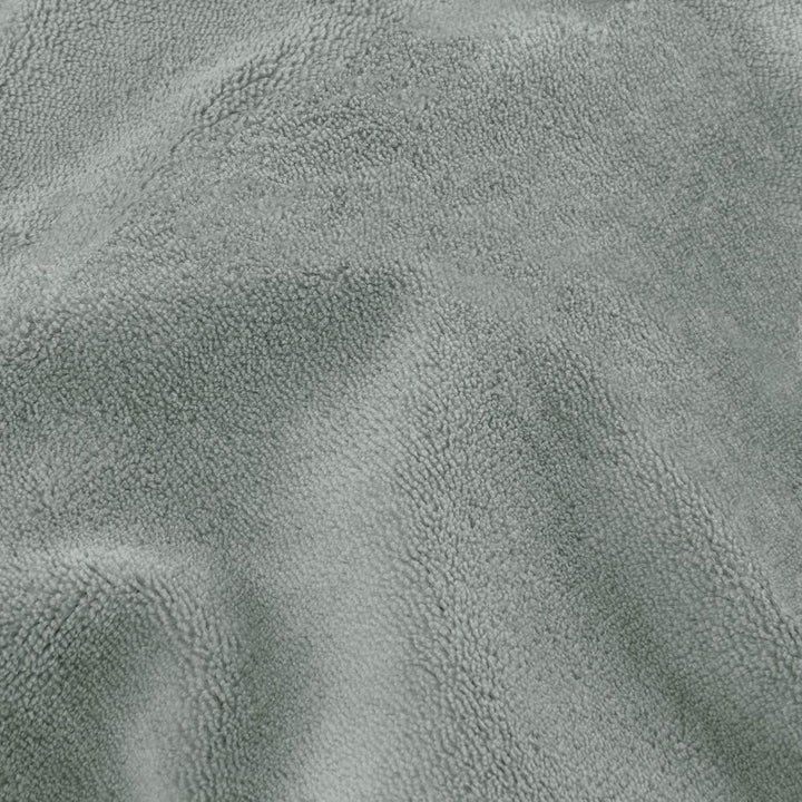 aqua-textil Feelwell Bettwäsche 155 x 220 cm 4teilig Coral Fleece Bettbezug Thermo Flausch silber gr