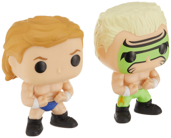 Funko - Figurine WWE- 2-Pack Lex Luger & Surfer Sting Exclu Pop 10cm - 0889698203319