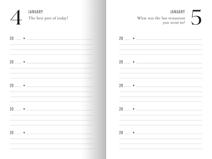 Q&A a Day Tropical: 5-Year Journal, Gebundenes Buch