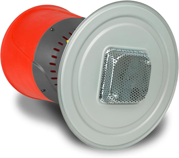 EBERTH Elektrische Getreidemühle mit 50L Eimer, 1300 Watt Elektromotor, 13L Einfülltrichter, 400 kg/