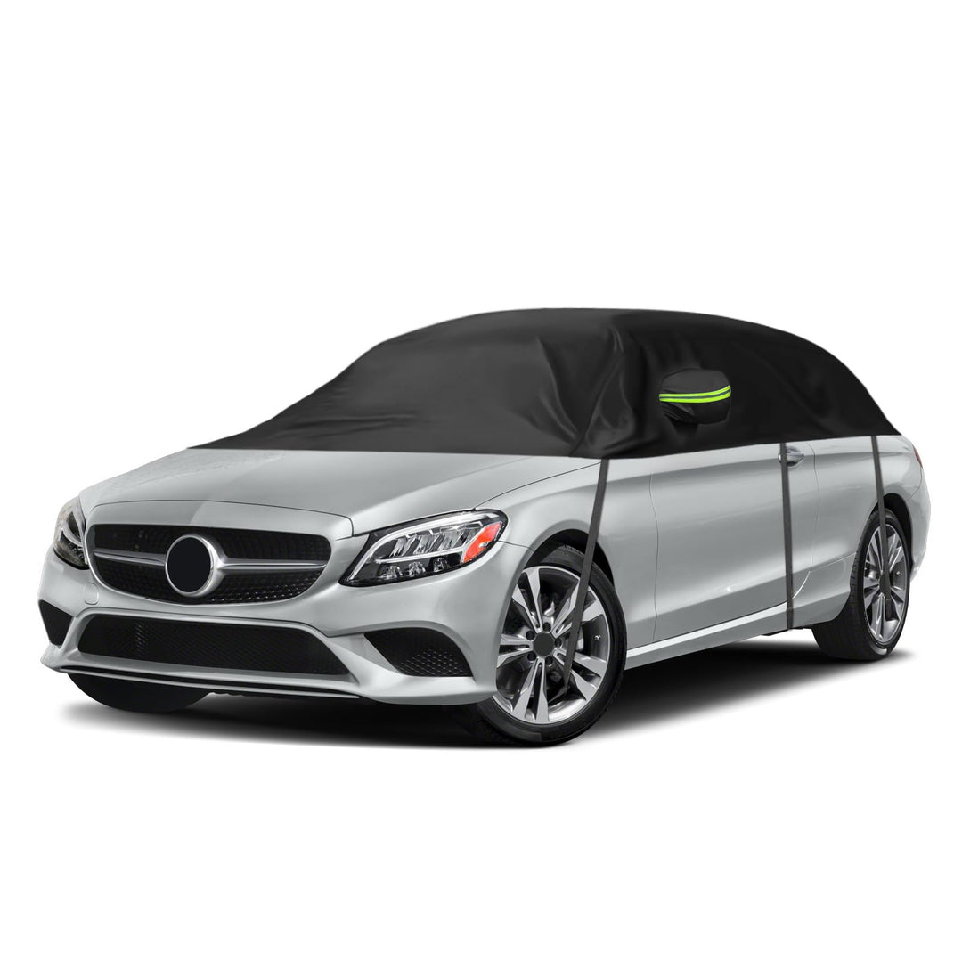 Halbe Autoabdeckung Ersatz für Mercedes-Benz C-Class 2015-2024, Halbgarage Upgrade Verdickter Allwet