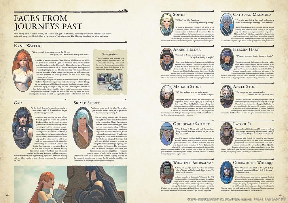 Encyclopaedia Eorzea ~The World of Final Fantasy XIV~ Volume III, Gebundenes Buch