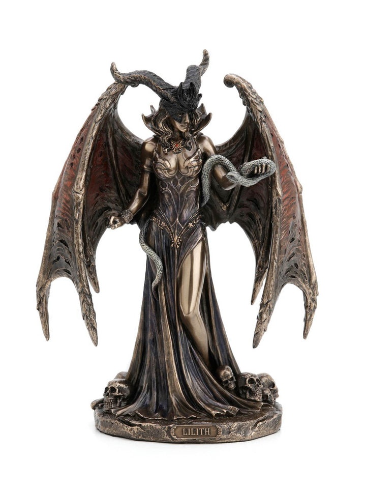 Figur Lilith, Dämon und Erste Frau von Adam, Antic Line, H 22 cm
