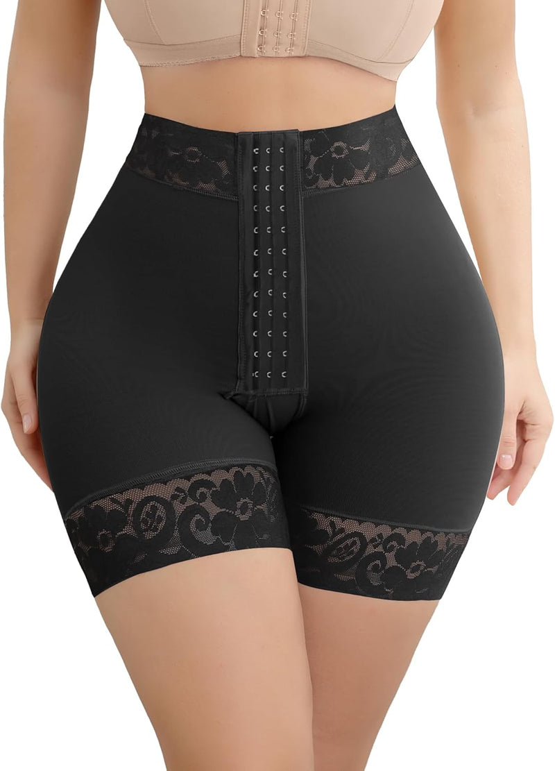 SHAPSHE Damen Bauchweg Unterhose Po Push Up Shapewear Bauch Kontrolle Figurformende Unterwäsche Hohe