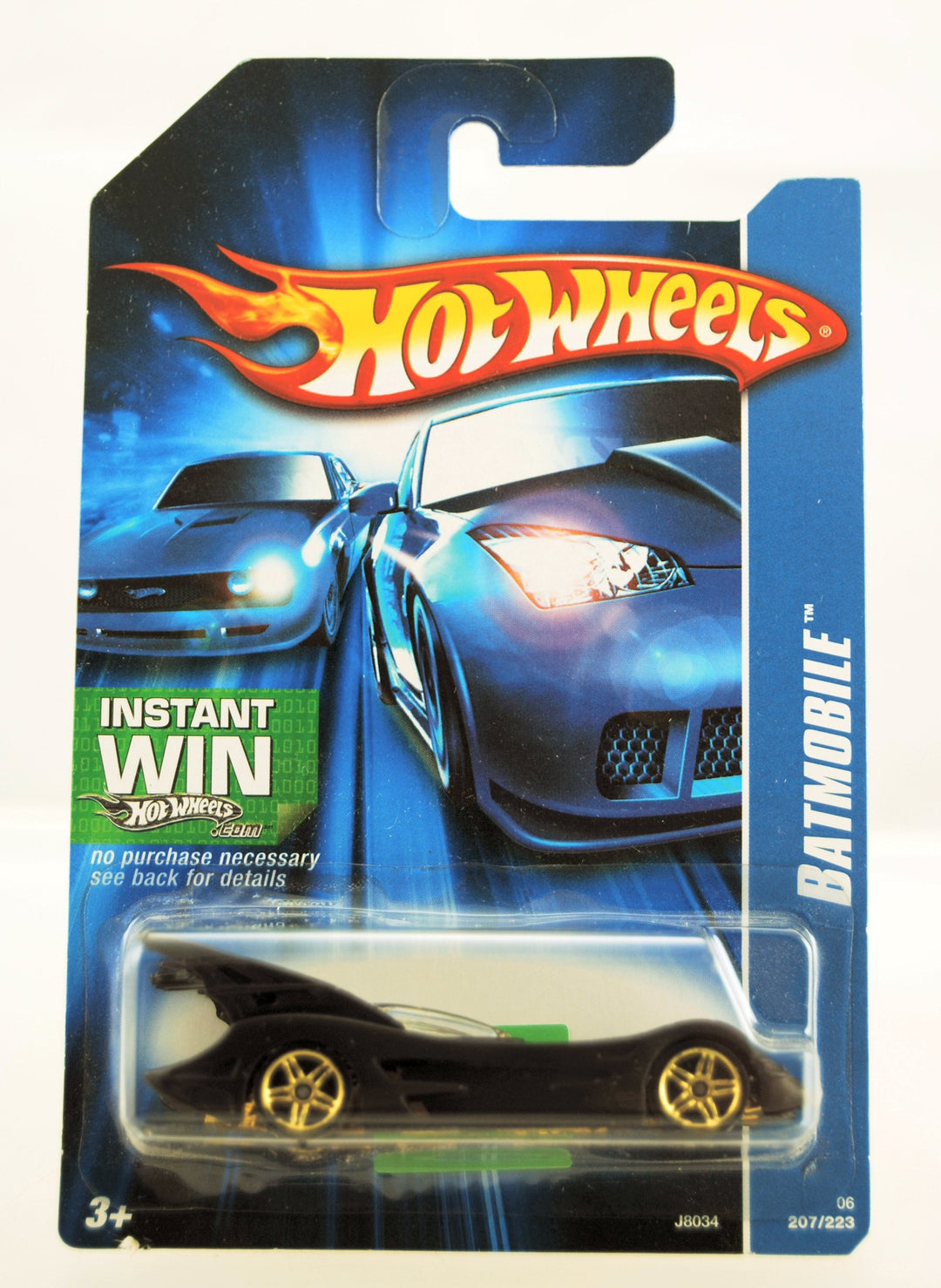 Hot Wheels - 2006 - Batmobil - #207/223 - Schwarz/Gold - Limited Edition - Sammlerstück