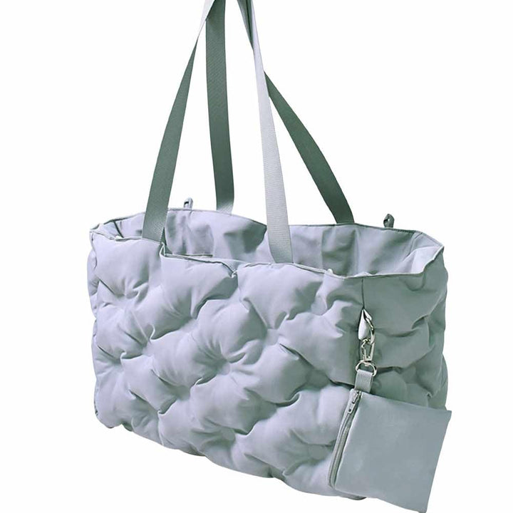 Nobby Tasche Pillow hellgrau 40 x 20 x 25 cm
