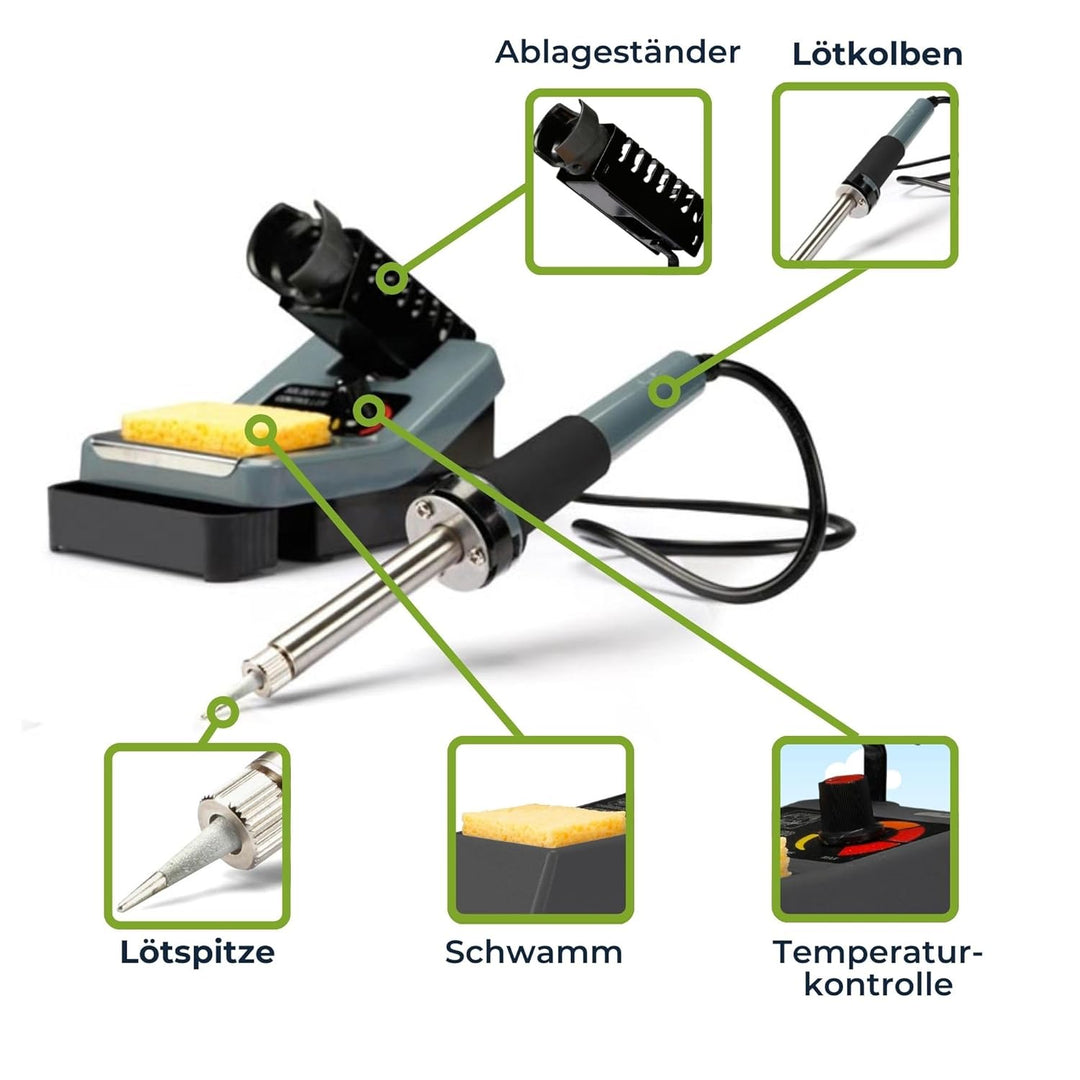 VELLEMAN - VTSS7  verstellbar Lötstation, 48 W, 240 V, mehrfarbig 169642