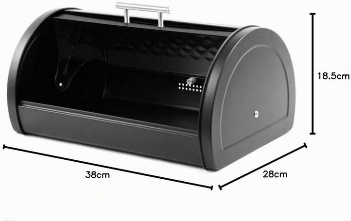 Brotkasten Brotbox aus Edelstahl KLAUSBERG KB-7453