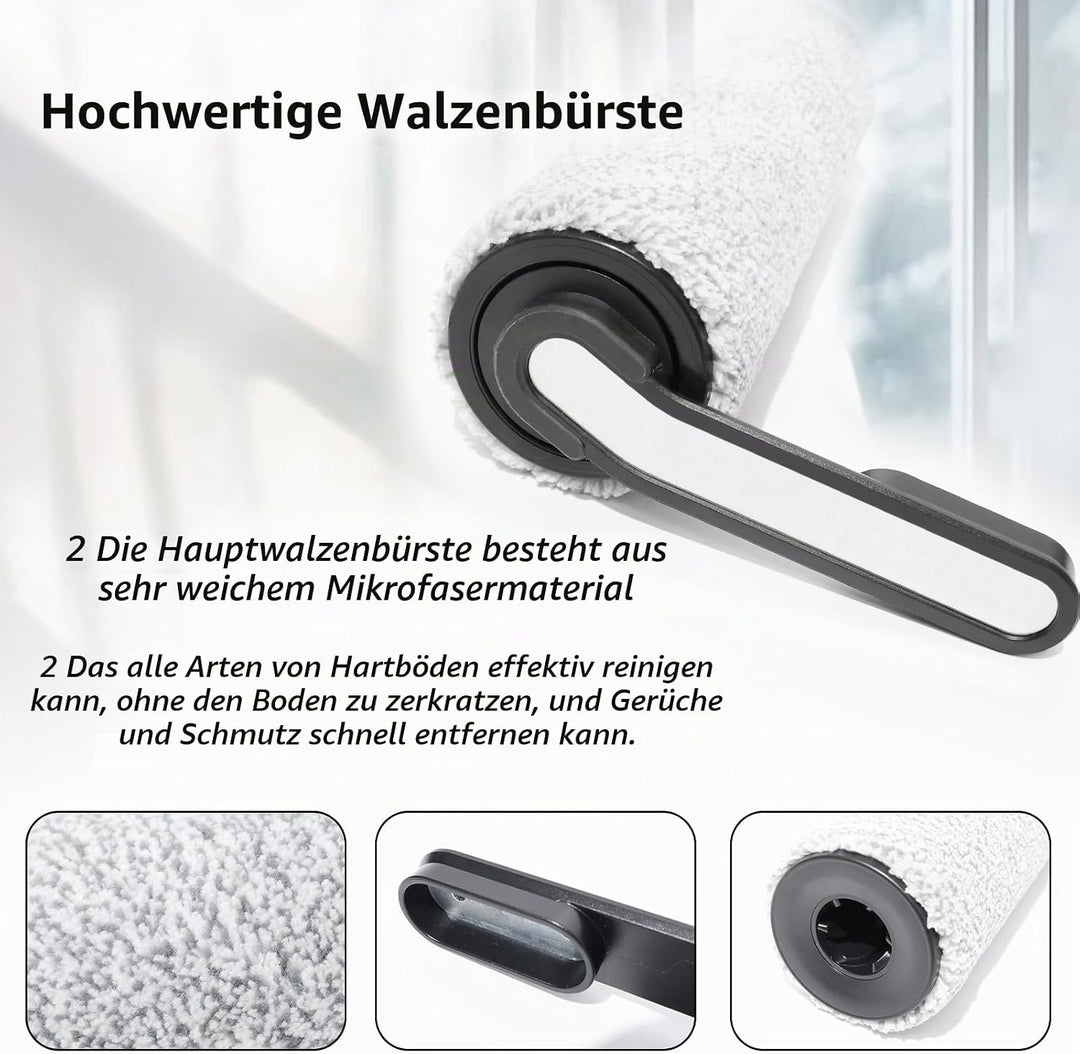 Bürstenrolle + Filter Ersatzteile für Tineco Floor One S5 Combo / S5 Combo Power Kit Nass und Trocke