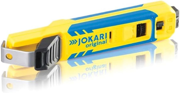 JOKARI®original Kabelmesser System 4-70 zum Abisolieren von Rundkabel (z.B.NYM/NYY) 8 bis 35mm Ø, Ar