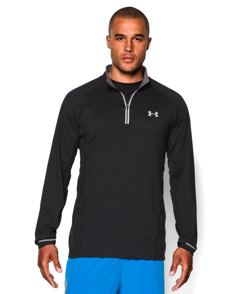 Under Armour Oberbekleidung Launch 1/4 Zip Longsleeve XXL Schwarz, XXL Schwarz