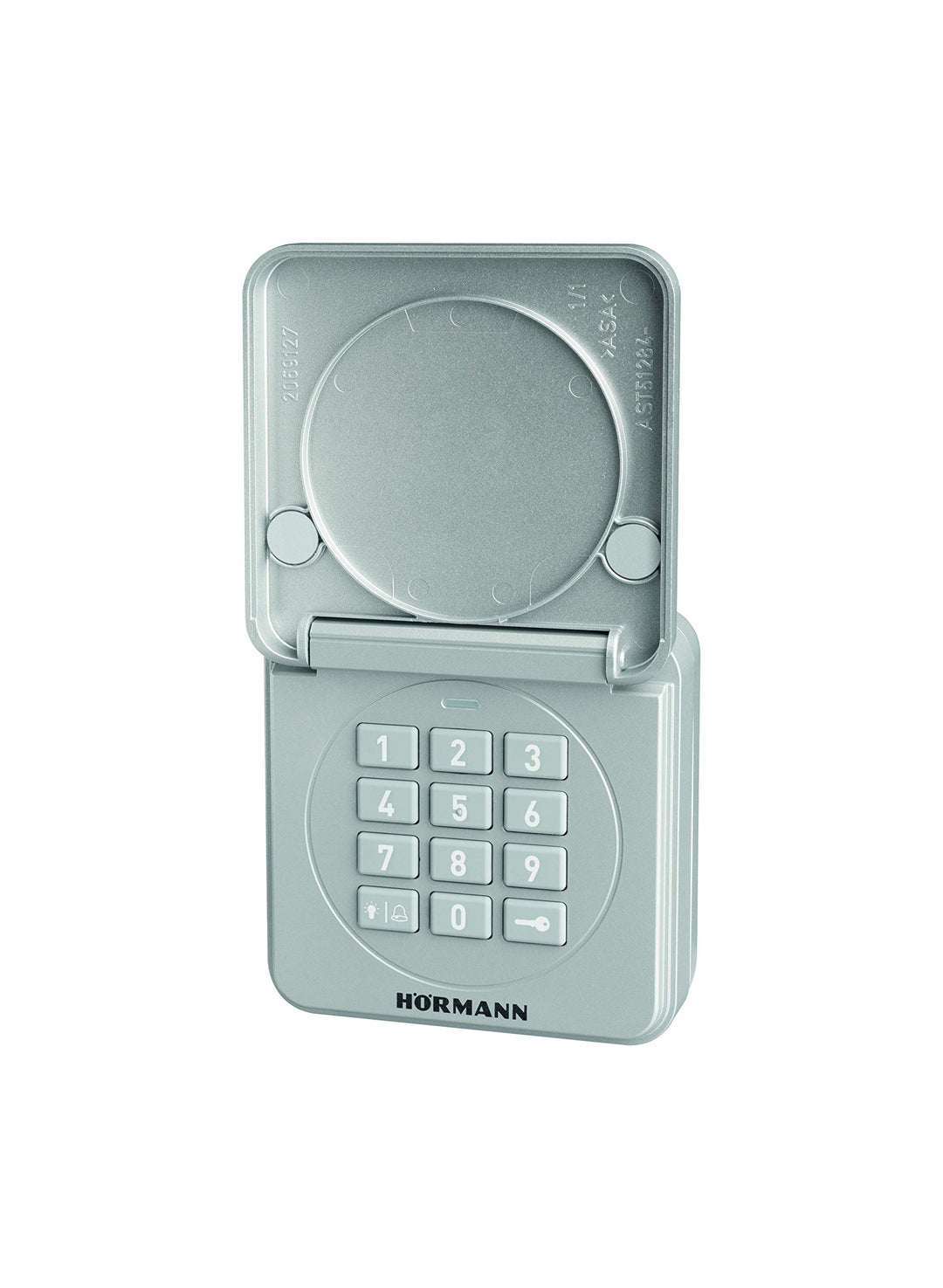 Hörmann Funk-Codetaster FCT 10-1 BS (868 MHz, für bis zu 10 Torantriebe, Tastatur beleuchtet, Klappd