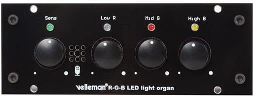 Whadda - 3 channel RGB led light organ