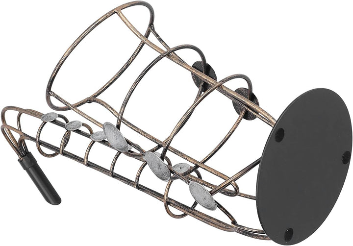 Saxophon Weinflaschenhalter, Flaschenhalter in Form eines Saxophons, Dekorativer Flaschenständer für