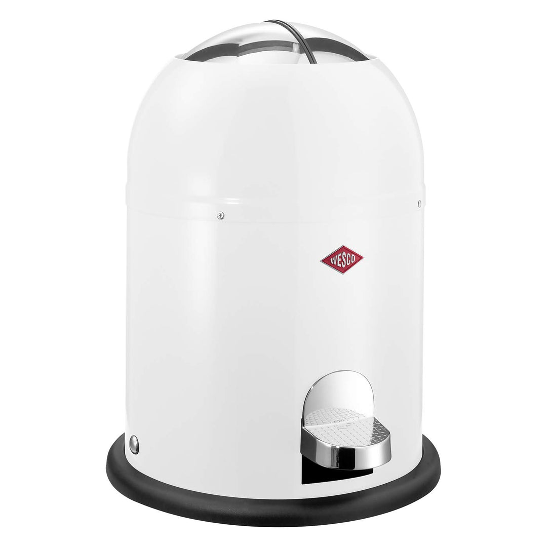 WESCO Mini Master Abfalleimer 6 L,, Weiss