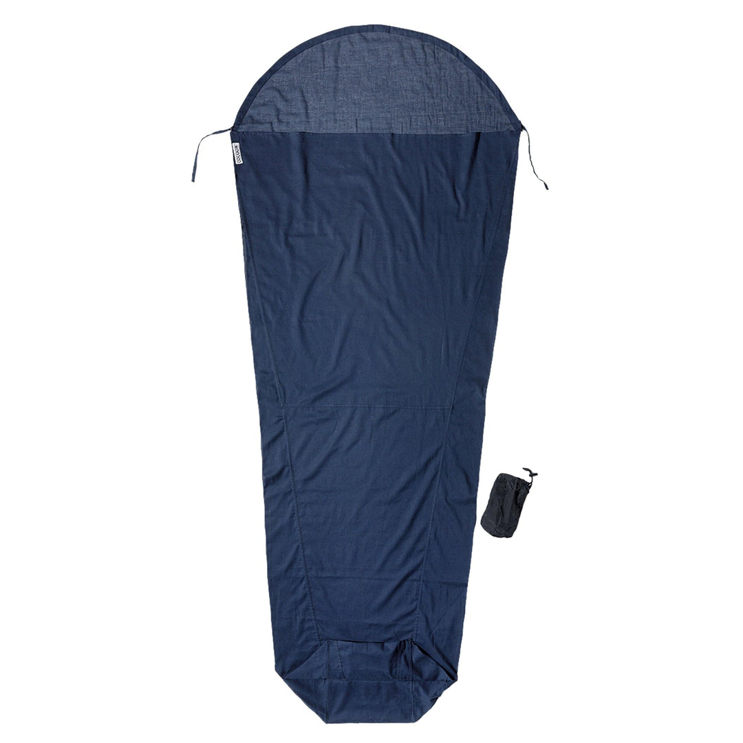 Cocoon Baumwollschlafsack Mummy Liner Small - Egyptian Cotton tuareg grey, tuareg grey
