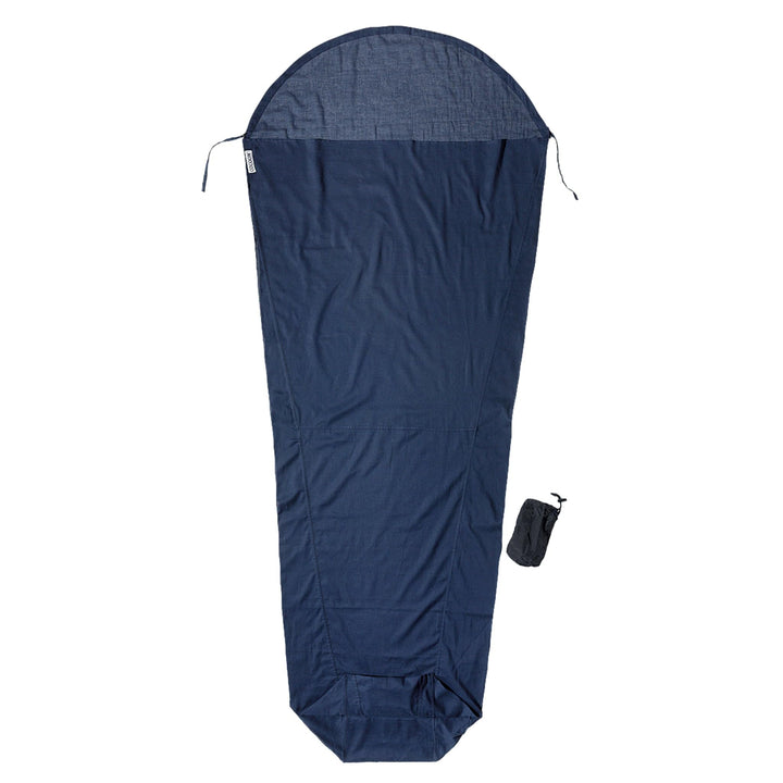 Cocoon Baumwollschlafsack Mummy Liner Small - Egyptian Cotton tuareg grey, tuareg grey
