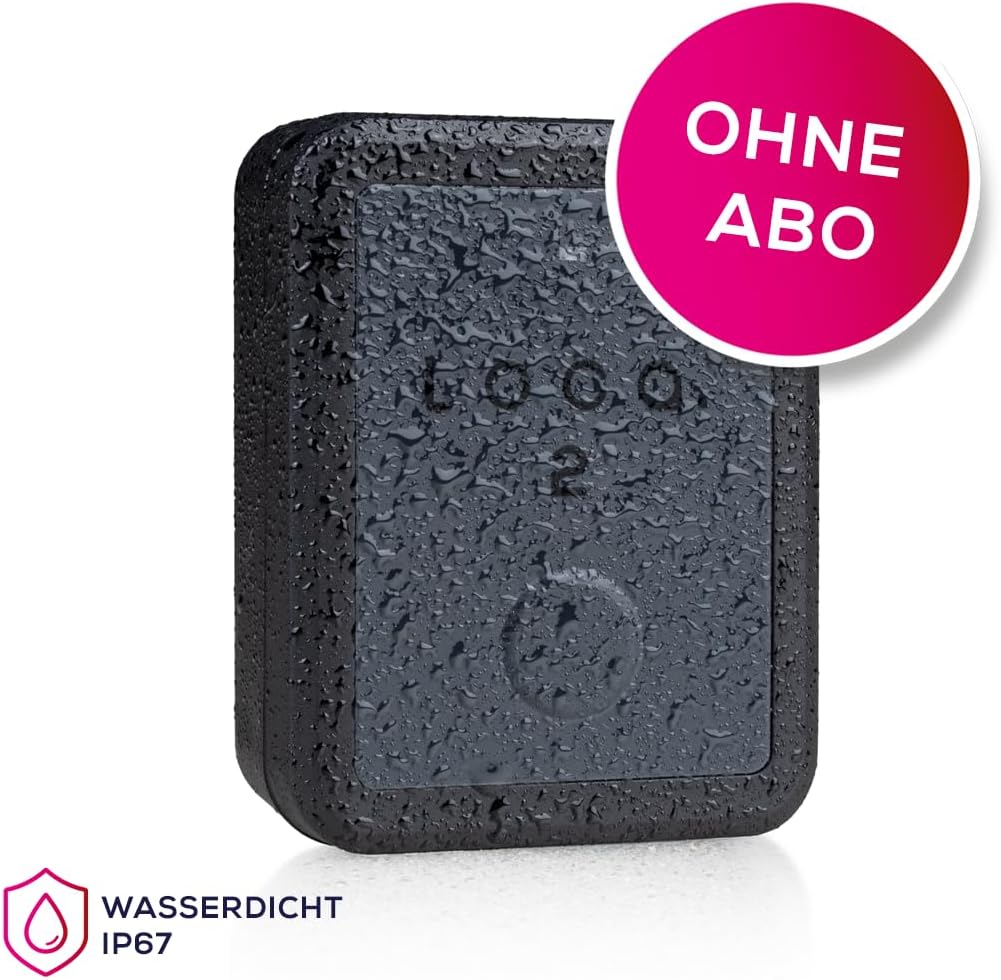Loca 2 GPS-Tracker - Kein Abonnement oder SIM-Karte - 3 Jahre Batterielebensdauer - Wasserdicht - Be
