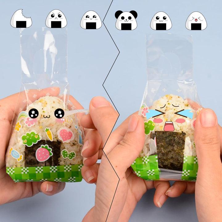 DIY Sushi-Formen für Anfänger, Dreieck-Sushi-Formen Reisbällchen Maker Sushi-Kit, Onigiri-Form 2 Stü