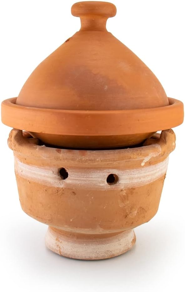 Marokkanische Feuerschale Stövchen Majmar Mejmar Schale für Tajine, Grillen kochen ohne Strom