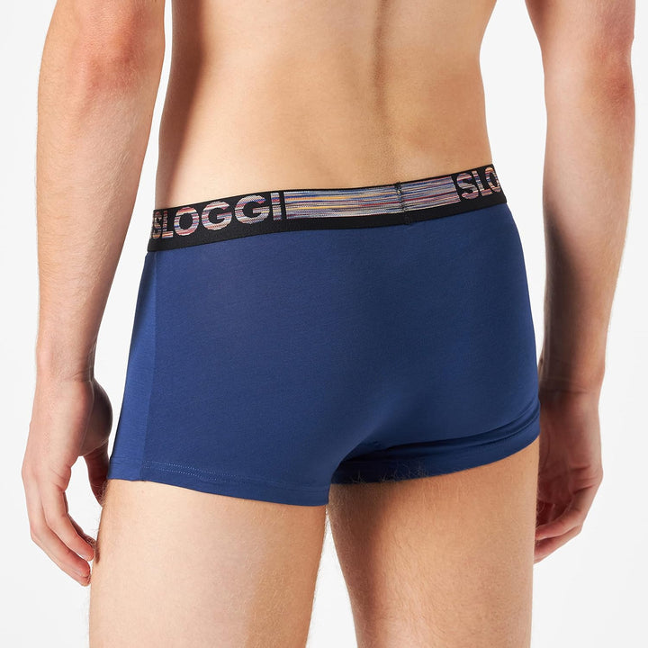Sloggi Herren Retroshorts (6er Pack) XXL Twilight Blue, XXL Twilight Blue