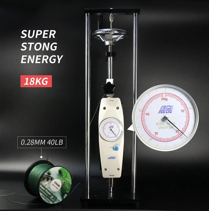 Geflochtene Angelschnur 8Fach 300M/500M/1000M Stark PE Schnur Farbecht 0.1-0.3mm 14-45LB 0.28MM 40LB