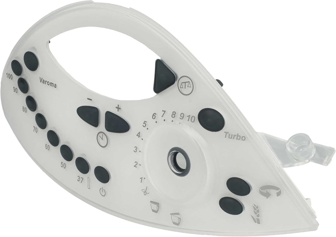 vhbw Bedienfeld Blende kompatibel mit Vorwerk Thermomix TM31 Küchenmaschine - Frontabdeckung, Schwar