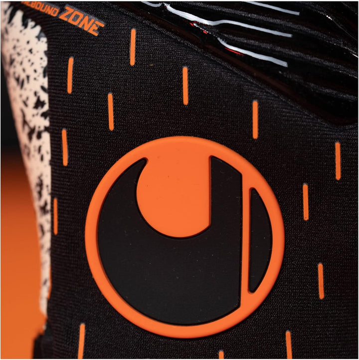 uhlsport Speed Contact Supergrip+ Finger Surround Torwarthandschuhe 11 schwarz/weiss/neonorange, 11