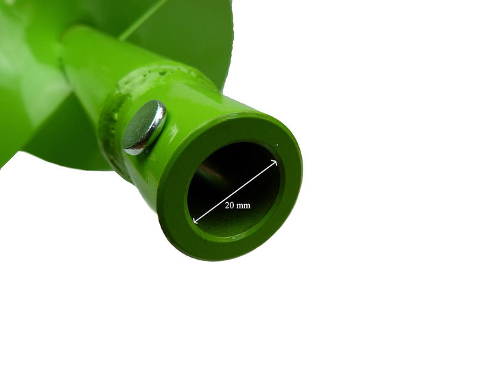 WERHE Profi Bohrer für Erdbohrer 40 mm Pfahlbohrer Brunnenbohrer präzise Bohrspitze, 40