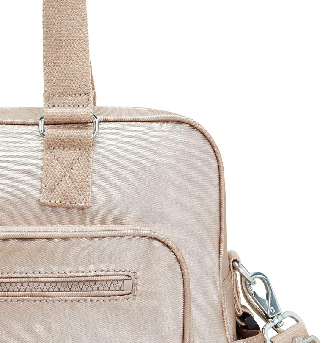 Kipling Alanna Wickeltasche, Metallic Quarz-metallic, Quarz-metallic